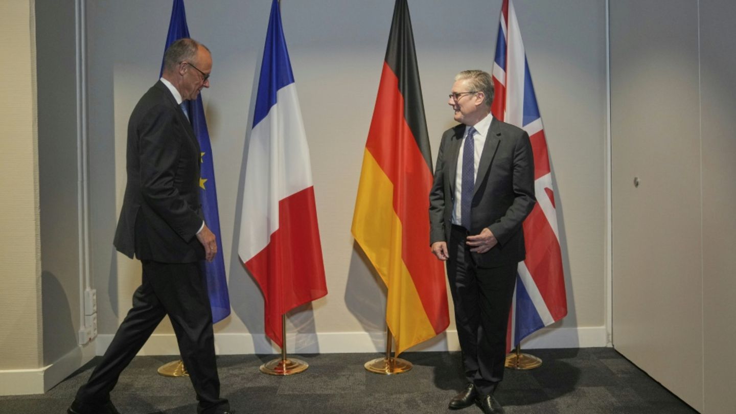 Merz und Starmer