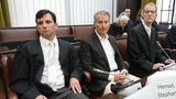 Stephan Hensel, Ex-Mann von Christina Block, sitzt als Nebenkläger im Gerichtssaal