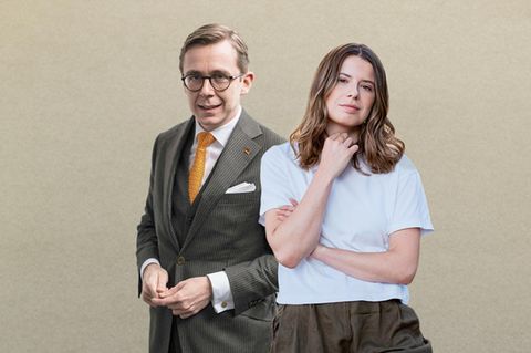 Philipp Amthor und Luisa Neubauer stehen in einer Collage nebeneinander