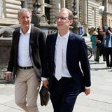 Stephan Hensel (l.) verlässt mit seinem Verteidiger Christoph Henckel