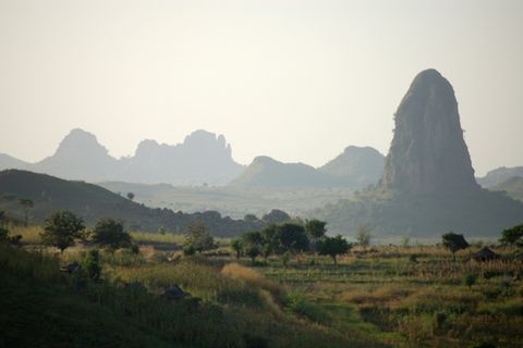 Die Mandara-Berge in Kamerun