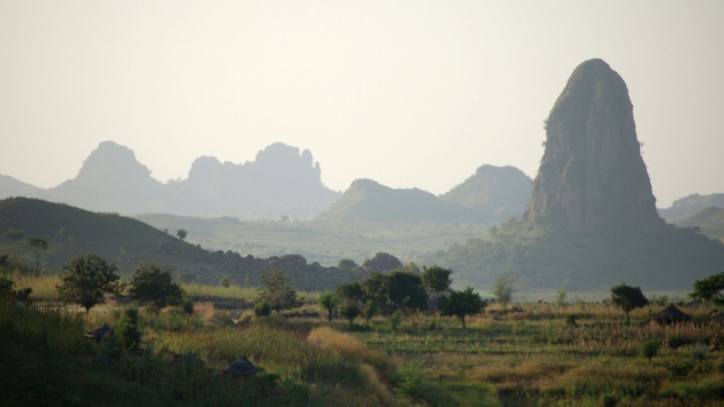 Die Mandara-Berge in Kamerun