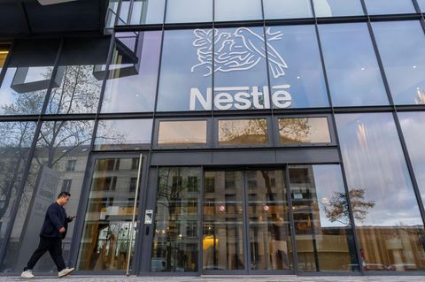 Der Nestlé-Hauptsitz in Issy-les-Moulineaux, Frankreich