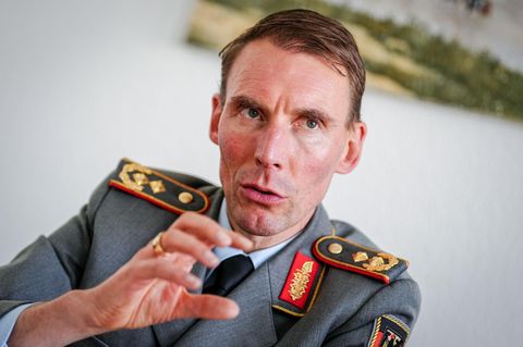 Generalmajor Christian Freuding sichert der Ukraine weitere Unterstützung zu