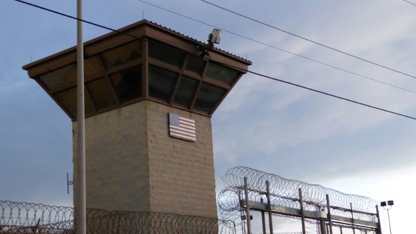 Das Lager Guantanamo auf Kuba in einer Aufnahme von 2018