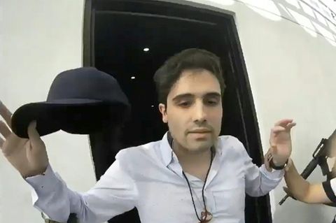 Ovidio Guzmán bei seiner Festnahme