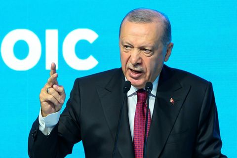 Der türkische Präsident Erdogan