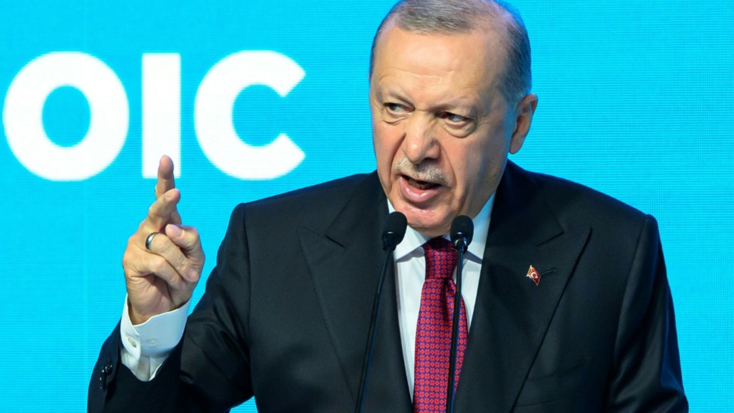 Der türkische Präsident Erdogan