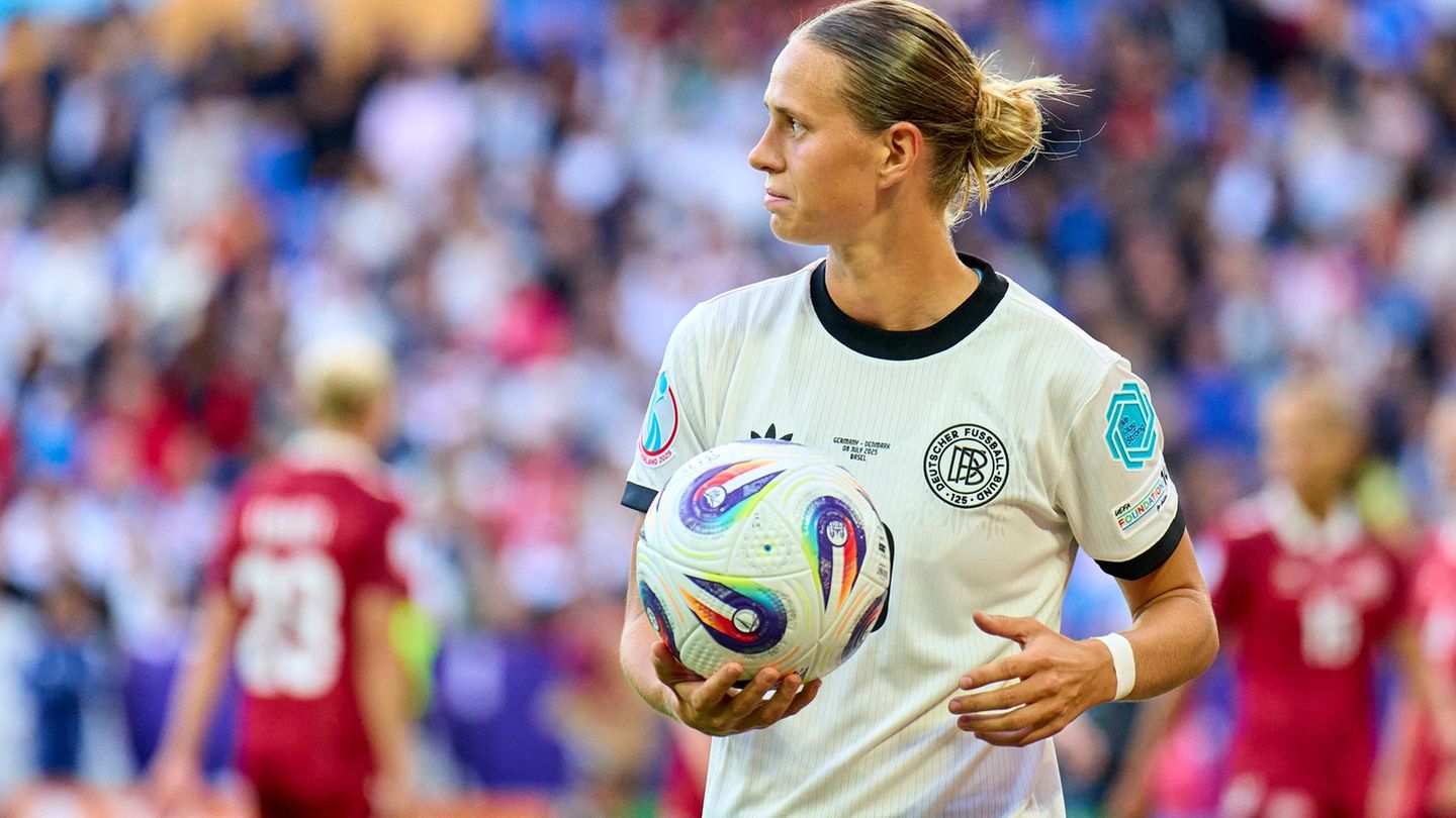 Klara Bühl bei der Frauen-EM