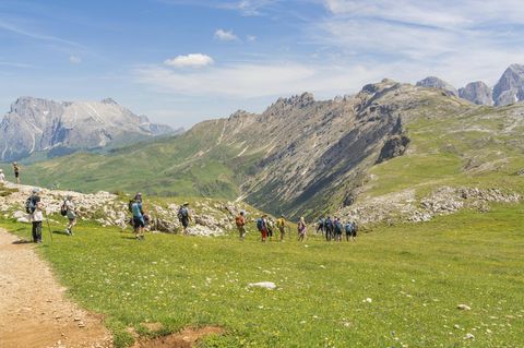 Die Dolomiten sind ein beliebtes Ziel für Wanderer – und zunehmend auch Influencer