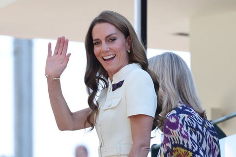 Prinzessin Kate strahlt in Wimbledon