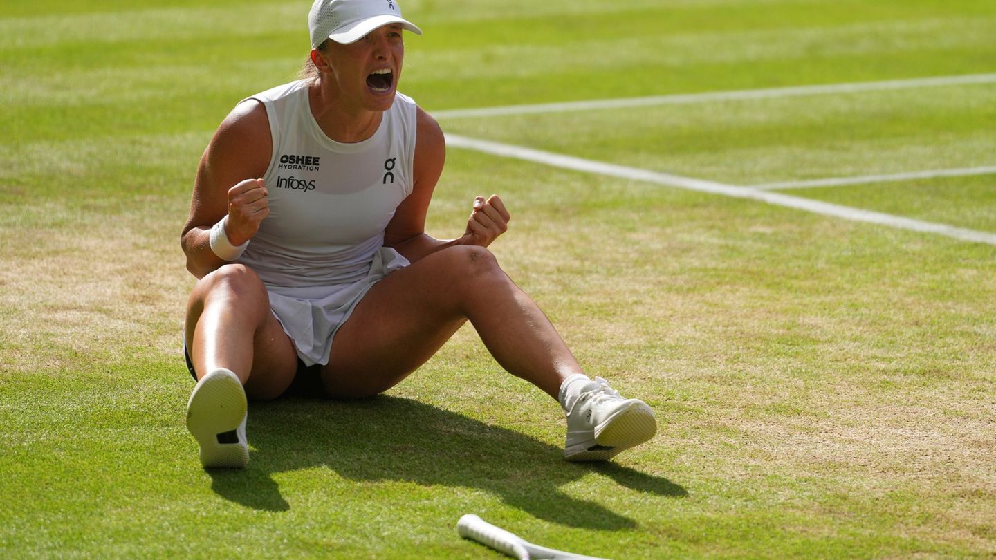 Finale: 6: 0, 6: 0: Swiatek with tennis history at Wimbledon title