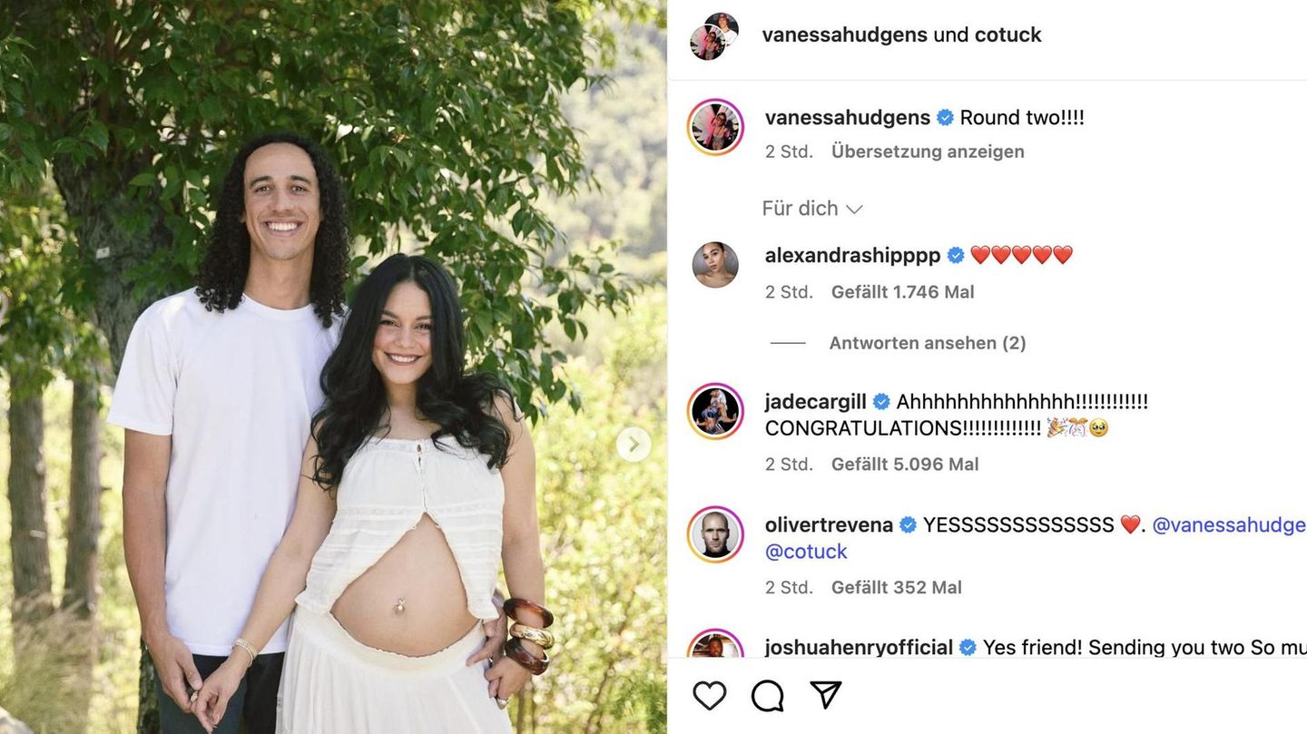 VIP News: Vanessa Hudgens awaits the second child