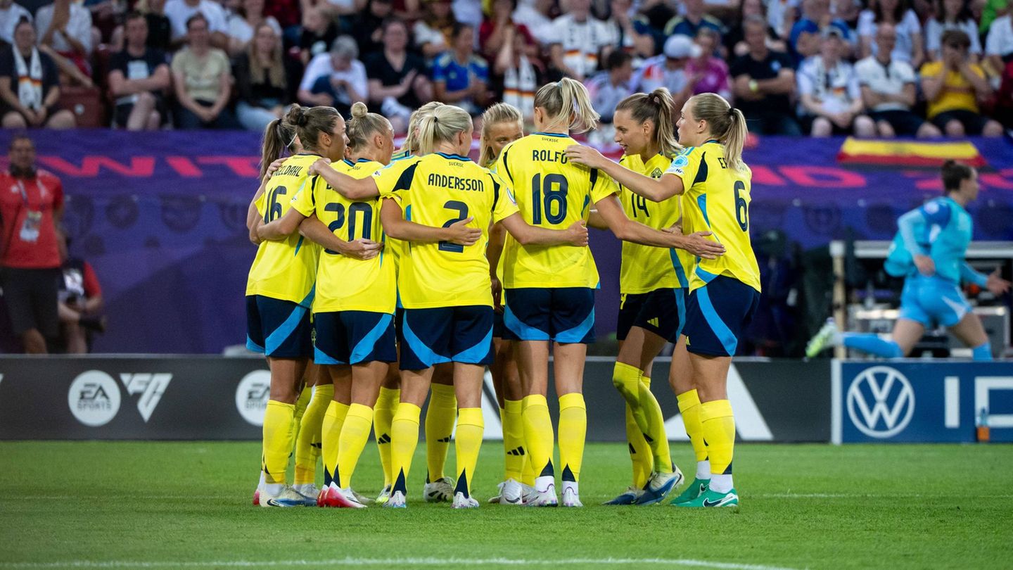 Women’s European Championship: Sweden wins 4: 1 against Germany