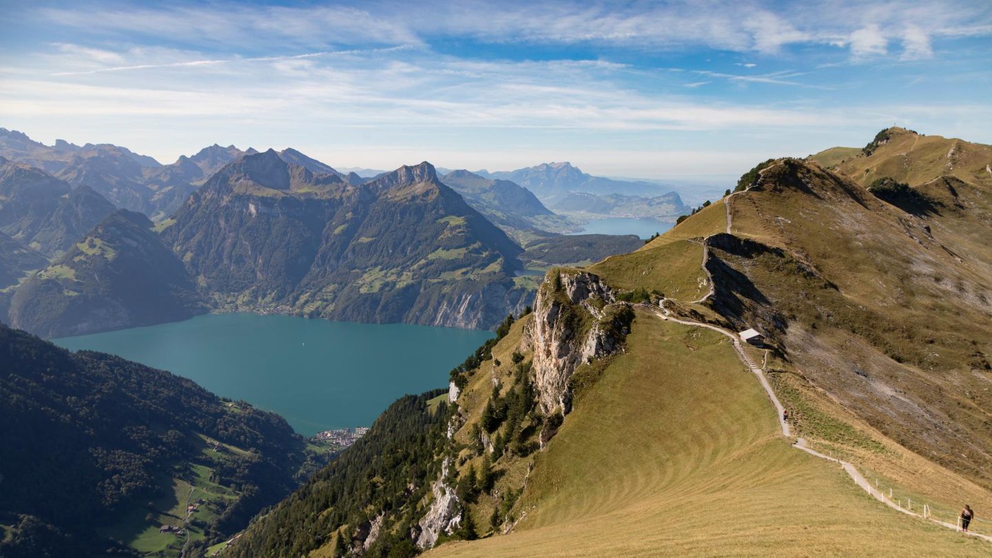 Riemenstalden in der Schweiz