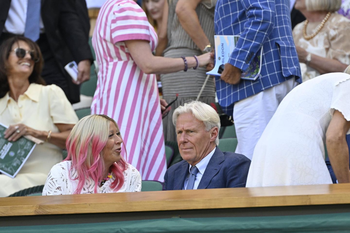 Björn Borg mit Ehefrau Patricia
