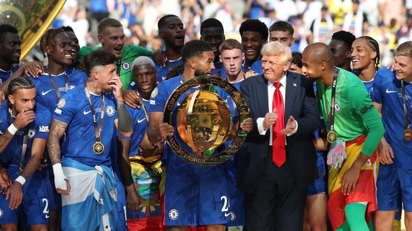 Club World Cup final in New Jersey: Bizarrer appearance by Donald Trump