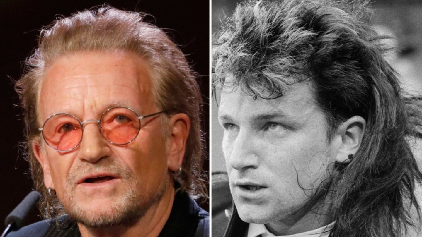 Bono looks back on 1985: Vokuhila hairstyle overshadow memory