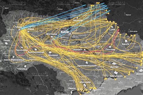 Russland überzieht die Ukraine mit über 700 Drohnen und Raketen