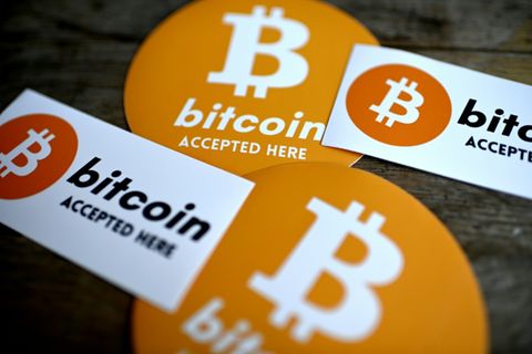 Bitcoin-Werbung