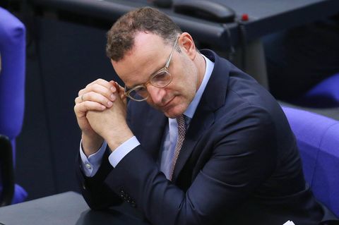 Unionsfraktionschef Jens Spahn in der vergangenen Woche im Bundestag