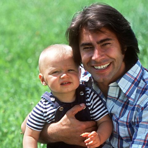 Roy Black mit seinem Sohn Torsten Ende der 70er Jahre