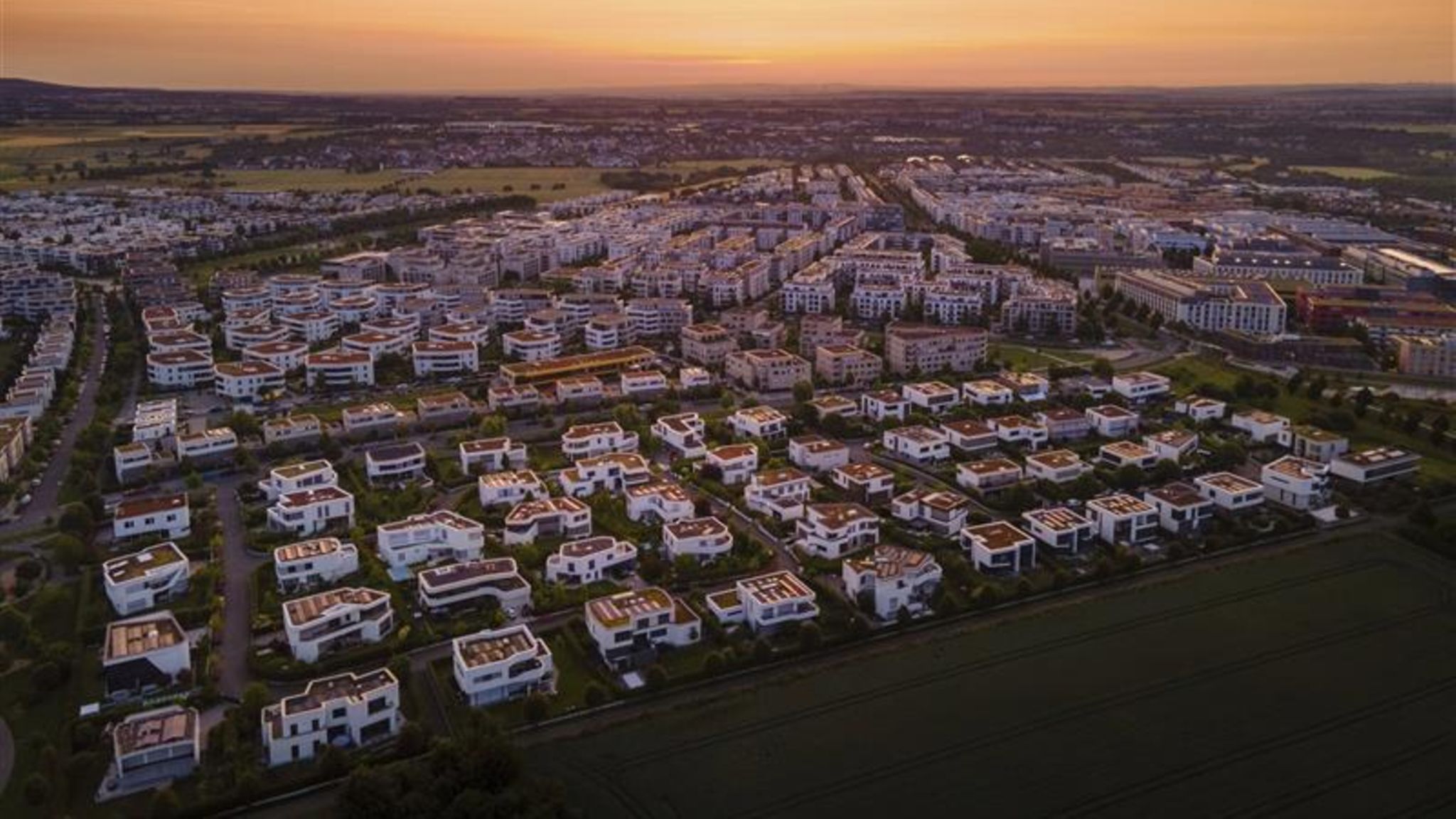 Wie schwer hier die Wohnungssuche ist, zeigt unsere Karte: Eine Neubausiedlung in Frankfurt