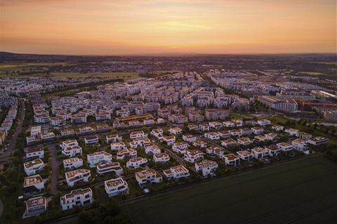 Wie schwer hier die Wohnungssuche ist, zeigt unsere Karte: Eine Neubausiedlung in Frankfurt