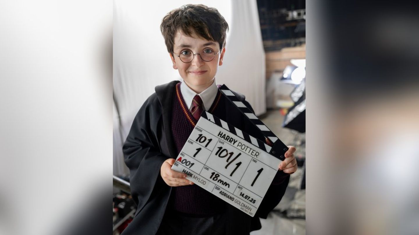 Dominic McLaughlin in seiner "Harry Potter"-Schuluniform