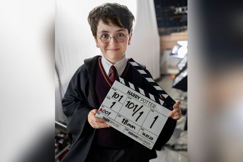 Dominic McLaughlin in seiner "Harry Potter"-Schuluniform