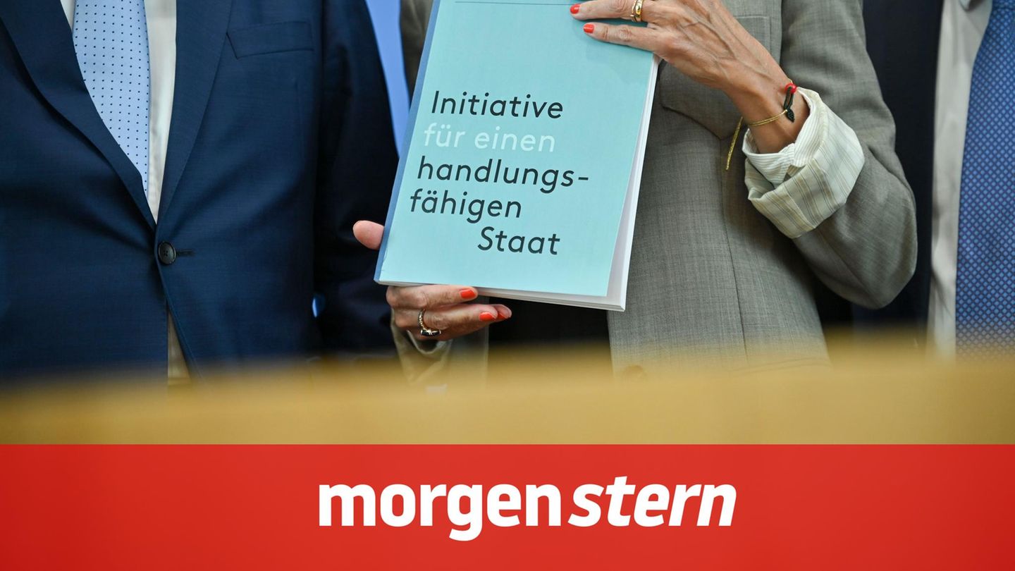 Germany has to become more modern – right? The situation in the morning