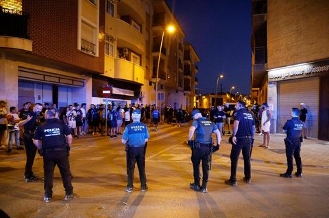 Nach Auseinandersetzungen in der Gemeinde Torre Pacheco in Spanien kam es zu Festnahmen