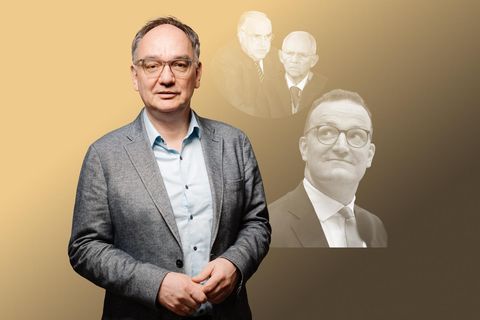 Nico Fried und Jens Spahn