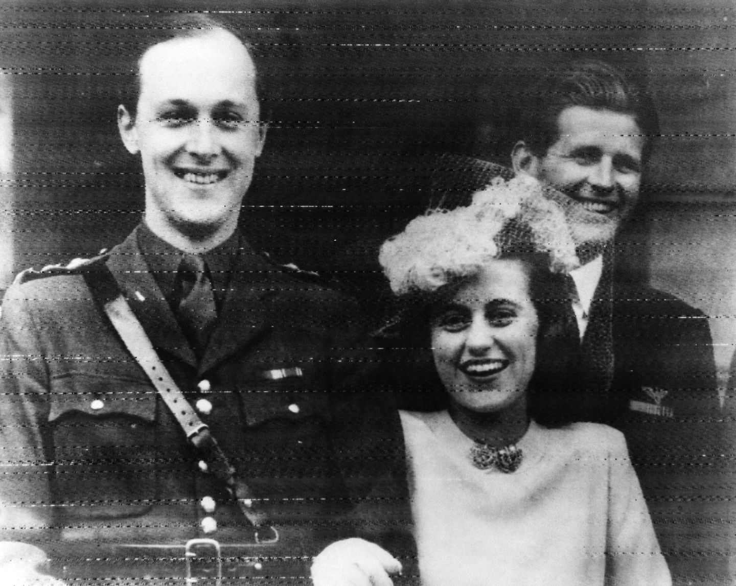 William Cavendish, Marquess of Hartington bei der Hochzeit mit Kathleen Kennedy