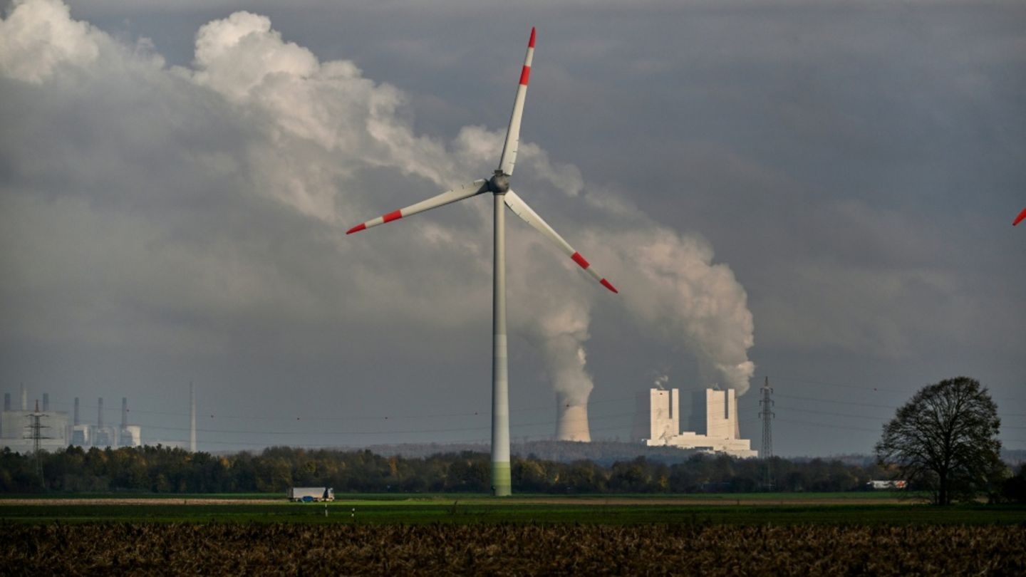 Windkraftanlage in Westdeutschland