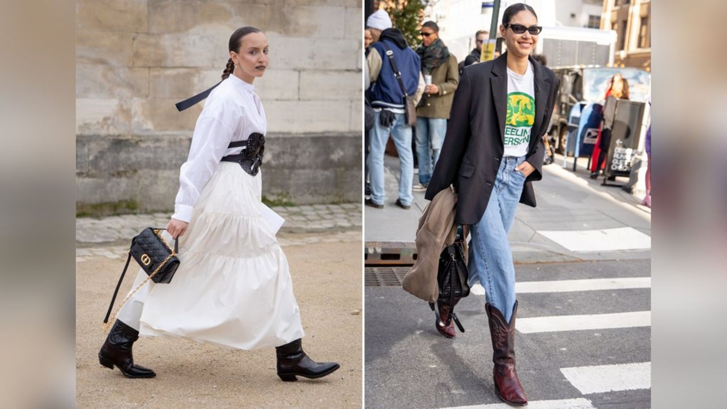Cowboy boots in summer: This is how you combine the IT shoes properly now