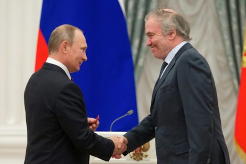Putin (links) und Gergijew im September 2016