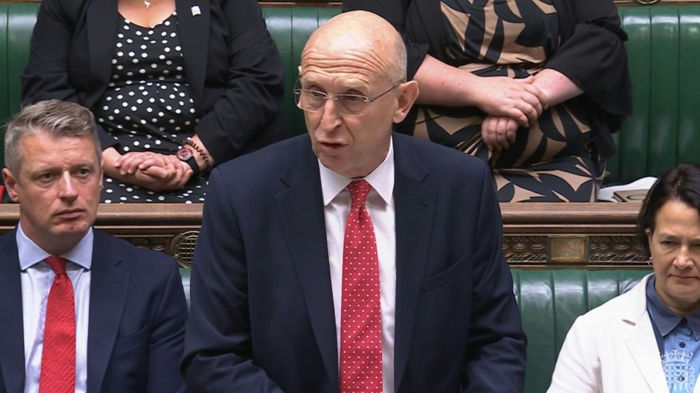 Großbritanniens Verteidigungsminister John Healey