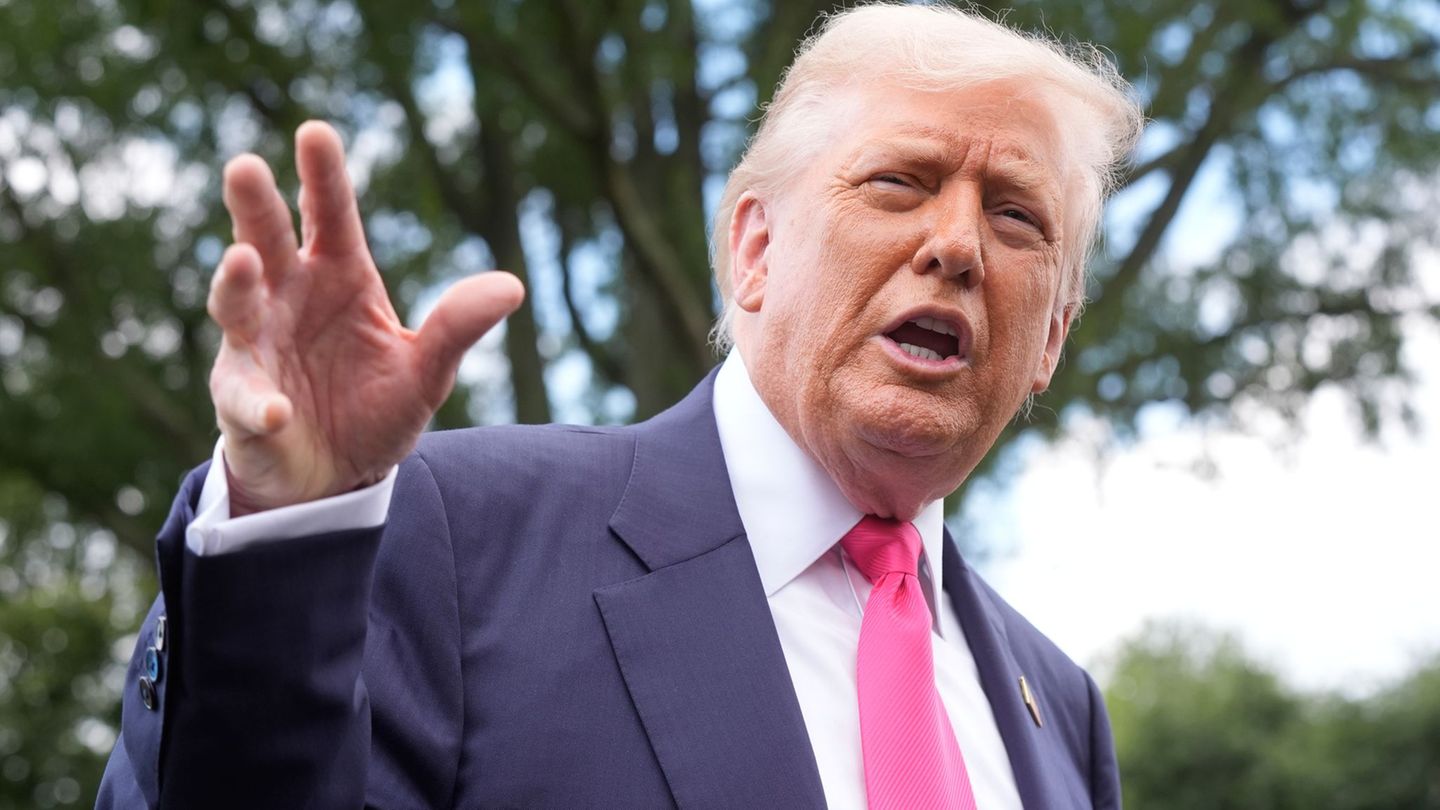Customs conflict: Trump to tariff: We speak to EU and make progress