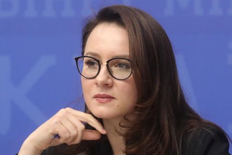 Die neue Ministerpräsidentin der Ukraine, Julija Swyrydenko, habe Nerven aus Stahl, heißt es