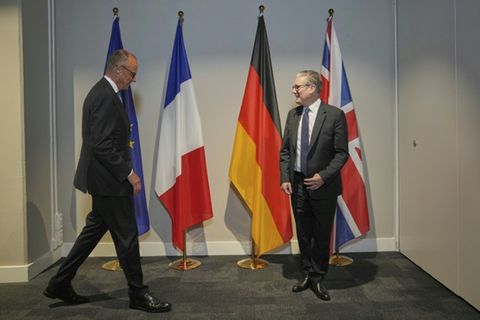 Merz und Starmer