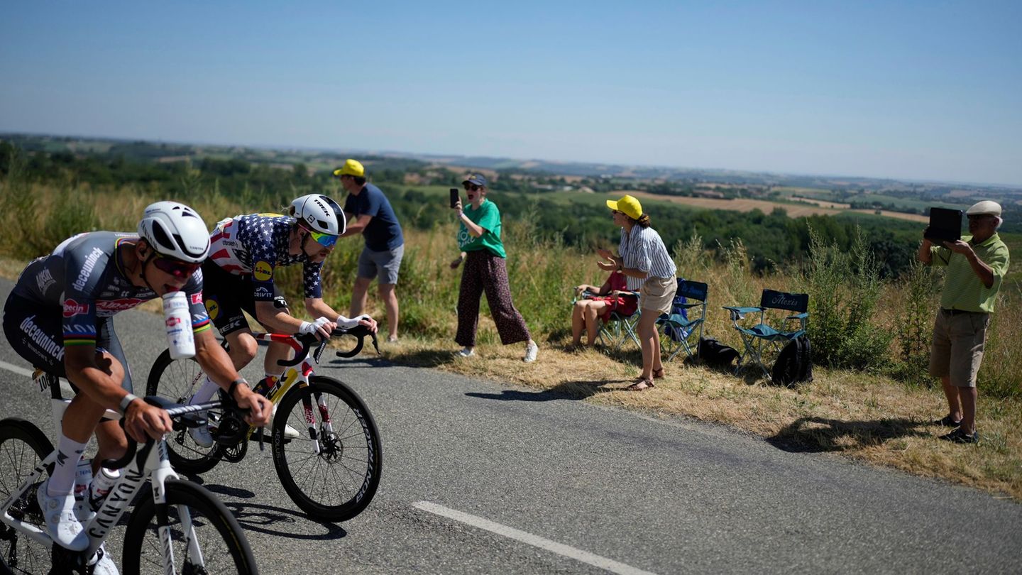 Tour de France: Van der Poel fails on the next victory – Pogacar falls