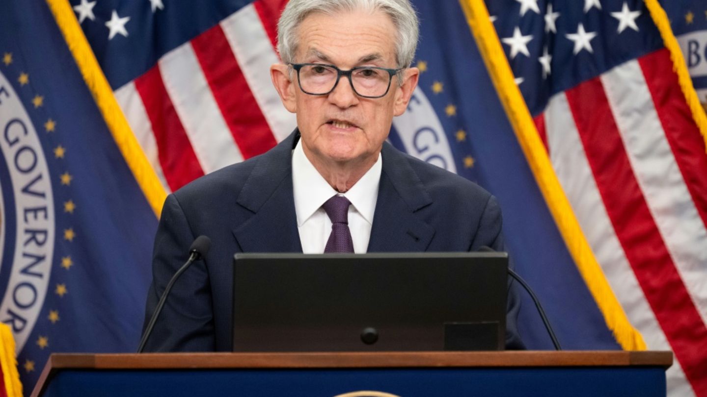 Fed-Chef Jerome Powell am Mittwoch