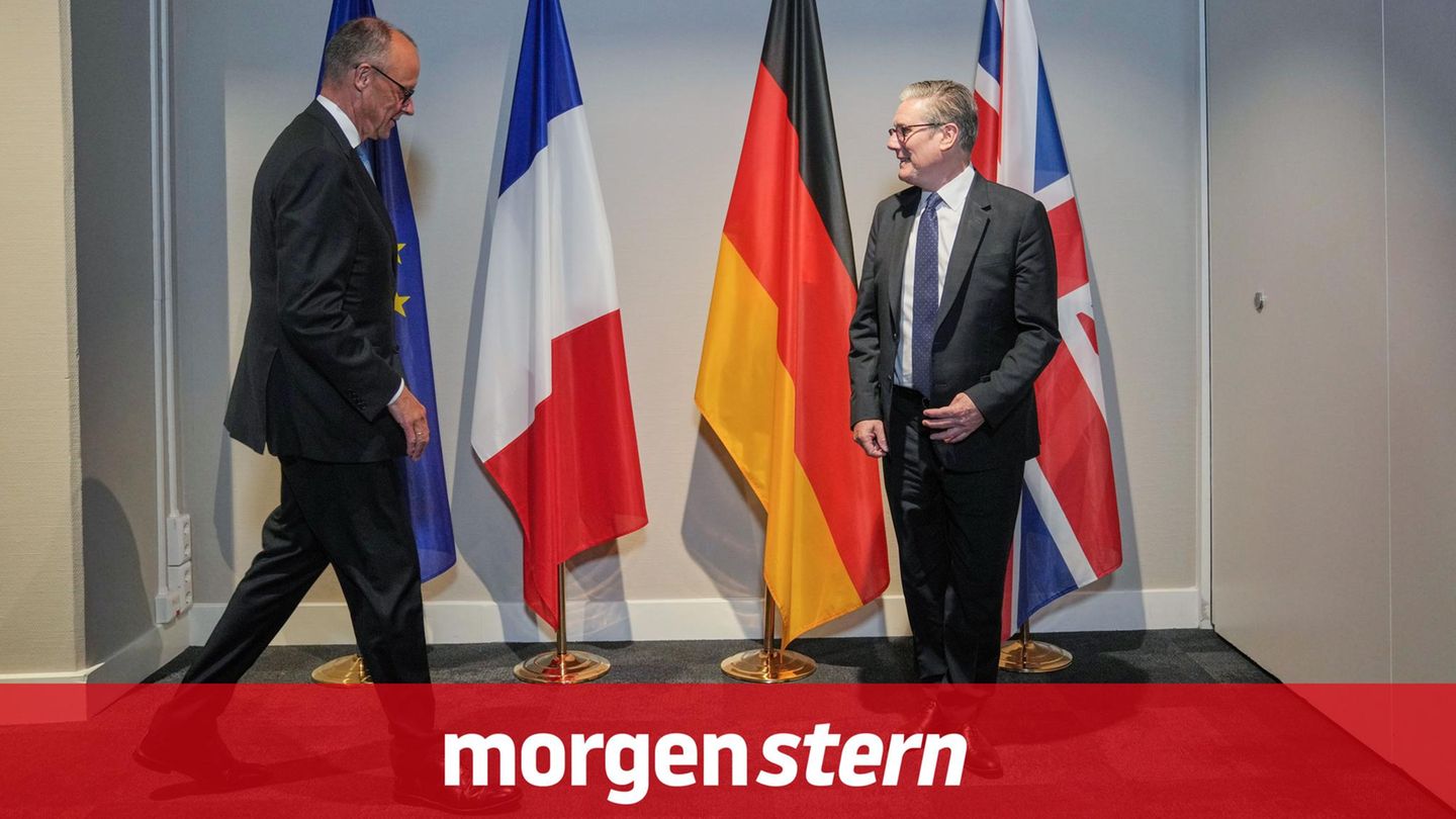 Merz and Strandmer, the German-British Bromance. The situation in the morning