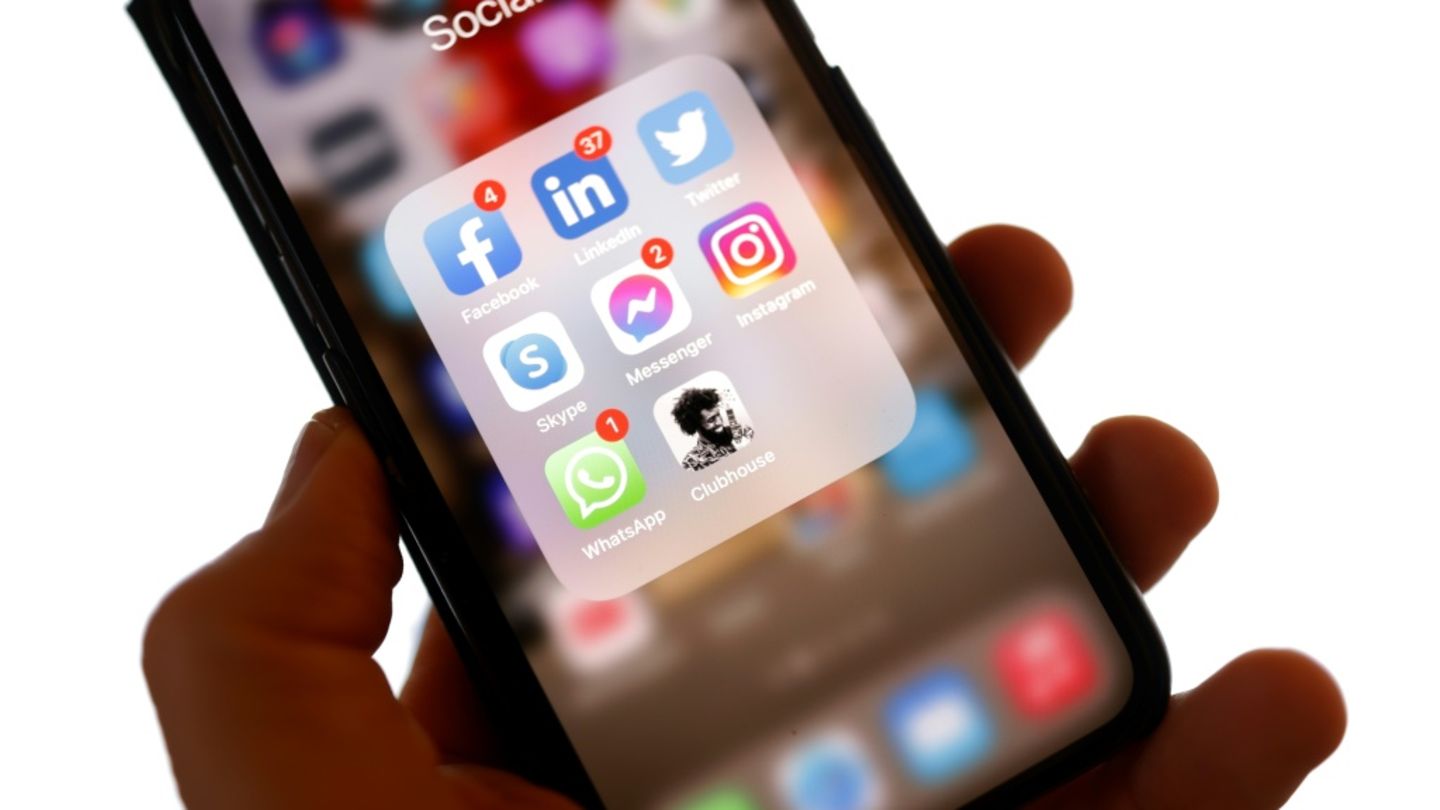 Smartphone mit Apps