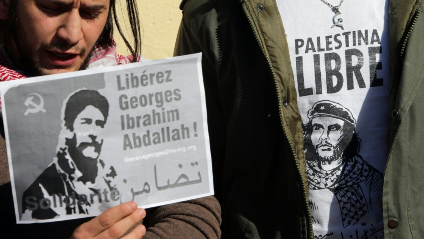 Protestaktion für Georges Abdallah