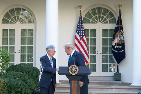 Trump und Powell