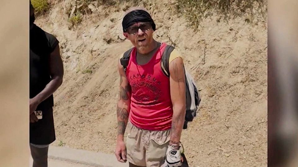 Wanderer filmen Brandstifter Los Angeles – der reagiert dreist Wanderer filmen Brandstifter Los Angeles – der reagiert dreist