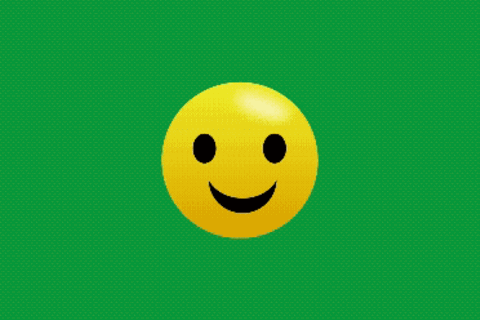 Ein animiertes Emoji