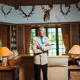 Wolfgang Grupp in seinem Haus